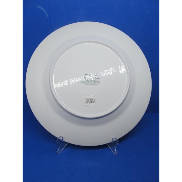 Mikasa Classic Flair 12" White Round Chop Plate Platter Helen Uglow - Picture 5 of 9